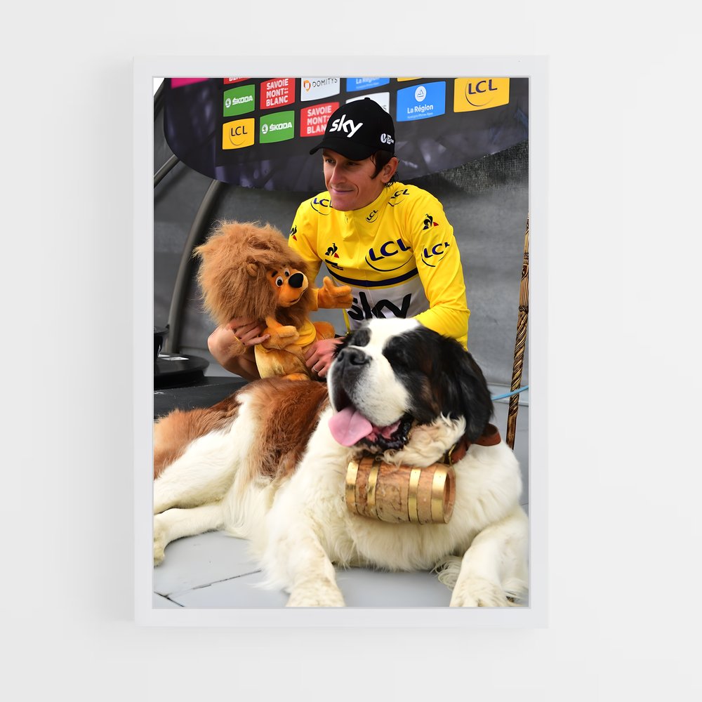 Poster Criterium de dauphine – affiche Cyclisme (vue 3)